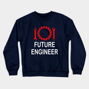 future engineer mechanical engineering school Crewneck Sweatshirt